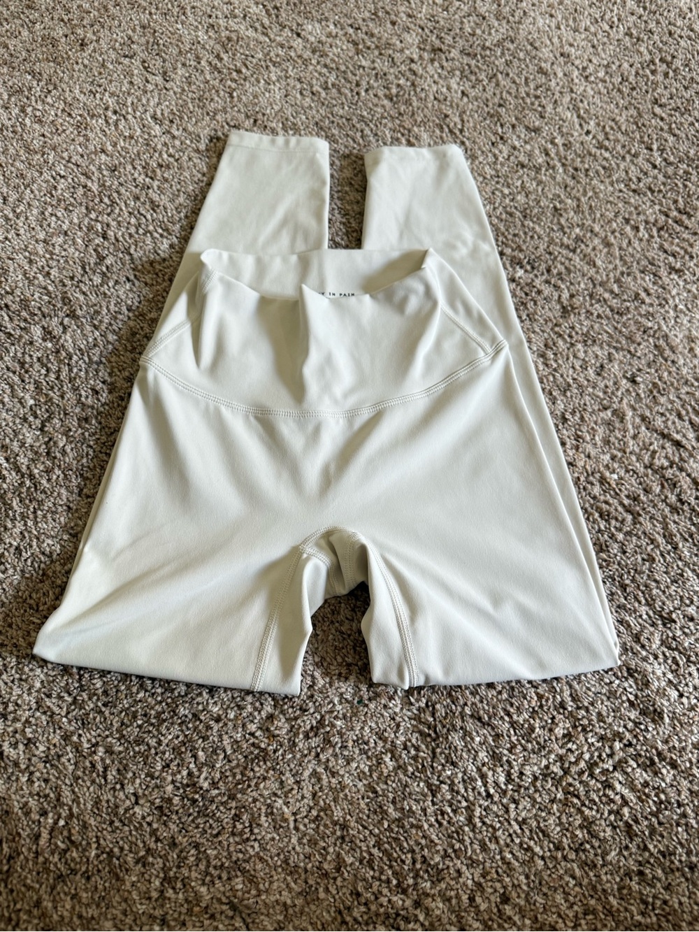 Beauty In Pain Ashley Jordan Cream Leggings XS